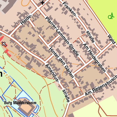 Bezirksregierung Köln Vettweiß 6 (1:10,000) digital map