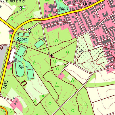 Bezirksregierung Köln Viersen (1:25,000) digital map