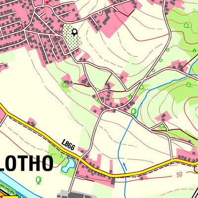 Bezirksregierung Köln Vlotho (1:25,000) digital map