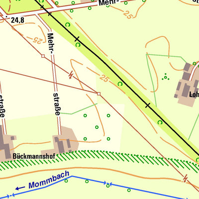 Bezirksregierung Köln Voerde (Niederrhein) 4 (1:10,000) digital map