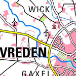 Bezirksregierung Köln Vreden (1:100,000) digital map