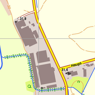 Bezirksregierung Köln Vreden 10 (1:10,000) digital map