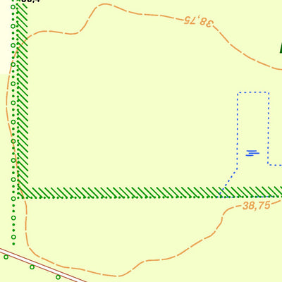 Bezirksregierung Köln Vreden 4 (1:10,000) digital map