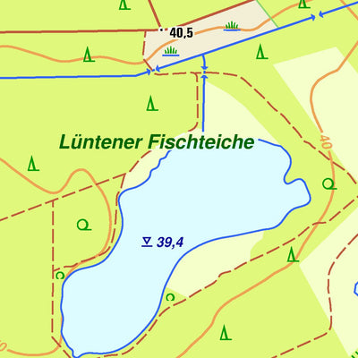 Bezirksregierung Köln Vreden 7 (1:10,000) digital map