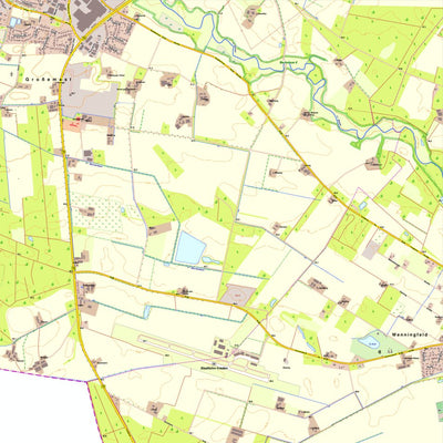 Bezirksregierung Köln Vreden 9 (1:10,000) digital map