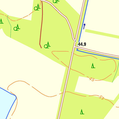 Bezirksregierung Köln Vreden 9 (1:10,000) digital map