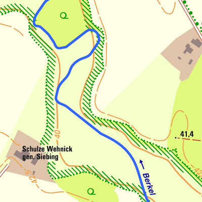 Bezirksregierung Köln Vreden 9 (1:10,000) digital map
