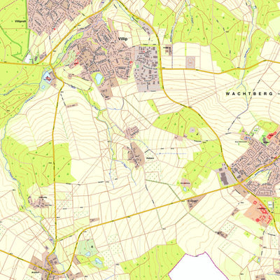 Bezirksregierung Köln Wachtberg 1 (1:10,000) digital map