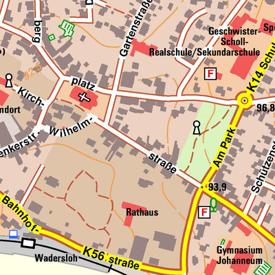 Bezirksregierung Köln Wadersloh 1 (1:10,000) digital map