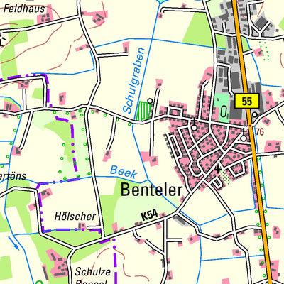 Bezirksregierung Köln Wadersloh (1:50,000) digital map