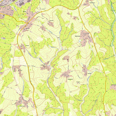 Bezirksregierung Köln Waldbröl 3 (1:10,000) digital map