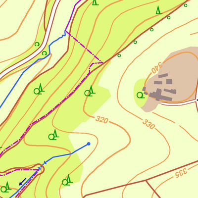 Bezirksregierung Köln Waldbröl 3 (1:10,000) digital map