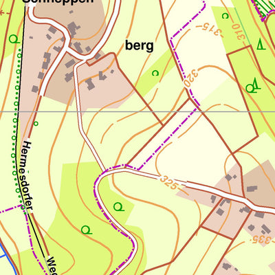 Bezirksregierung Köln Waldbröl 5 (1:10,000) digital map