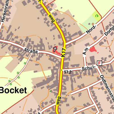 Bezirksregierung Köln Waldfeucht 1 (1:10,000) digital map
