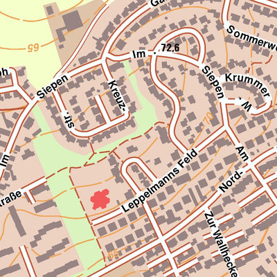 Bezirksregierung Köln Waltrop 3 (1:10,000) digital map