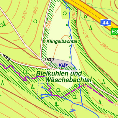 Bezirksregierung Köln Warburg 15 (1:10,000) digital map