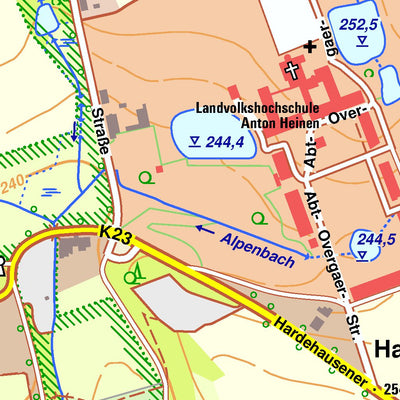 Bezirksregierung Köln Warburg 16 (1:10,000) digital map