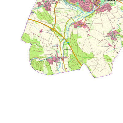 Bezirksregierung Köln Warburg 2 (1:25,000) digital map