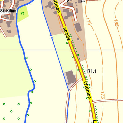 Bezirksregierung Köln Warburg 9 (1:10,000) digital map