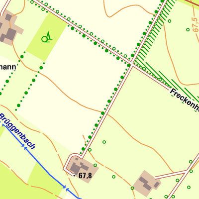 Bezirksregierung Köln Warendorf 10 (1:10,000) digital map
