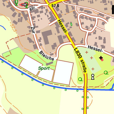 Bezirksregierung Köln Warendorf 14 (1:10,000) digital map