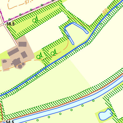 Bezirksregierung Köln Warendorf 2 (1:10,000) digital map