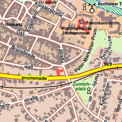 Bezirksregierung Köln Warendorf 4 (1:10,000) digital map
