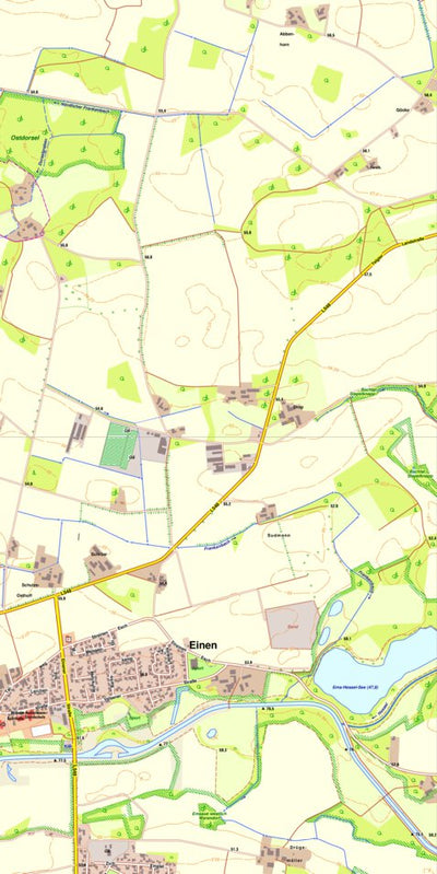 Bezirksregierung Köln Warendorf 9 (1:10,000) digital map