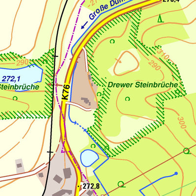 Bezirksregierung Köln Warstein 8 (1:10,000) digital map