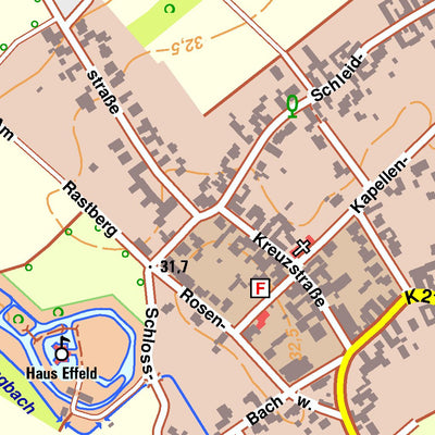 Bezirksregierung Köln Wassenberg 1 (1:10,000) digital map