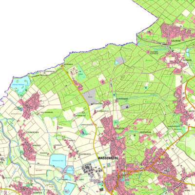 Bezirksregierung Köln Wassenberg (1:25,000) digital map