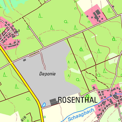 Bezirksregierung Köln Wassenberg (1:25,000) digital map