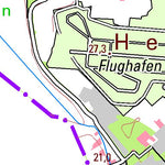 Bezirksregierung Köln Weeze (1:100,000) digital map