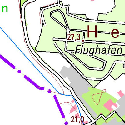 Bezirksregierung Köln Weeze (1:100,000) digital map