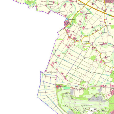 Bezirksregierung Köln Weeze 2 (1:25,000) digital map