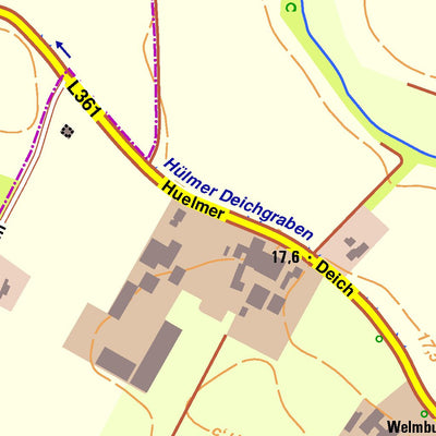 Bezirksregierung Köln Weeze 5 (1:10,000) digital map