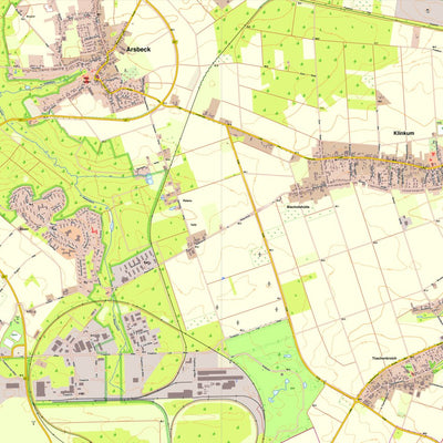 Bezirksregierung Köln Wegberg 1 (1:10,000) digital map