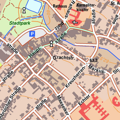 Bezirksregierung Köln Wegberg 5 (1:10,000) digital map