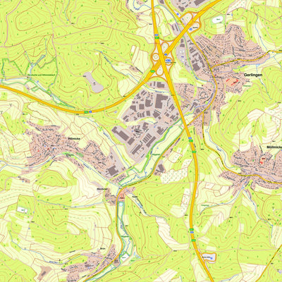 Bezirksregierung Köln Wenden 2 (1:10,000) digital map