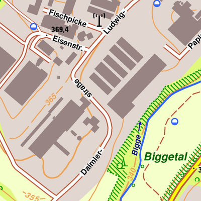 Bezirksregierung Köln Wenden 2 (1:10,000) digital map