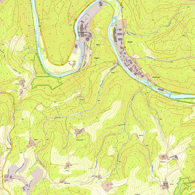 Bezirksregierung Köln Werdohl 1 (1:10,000) digital map