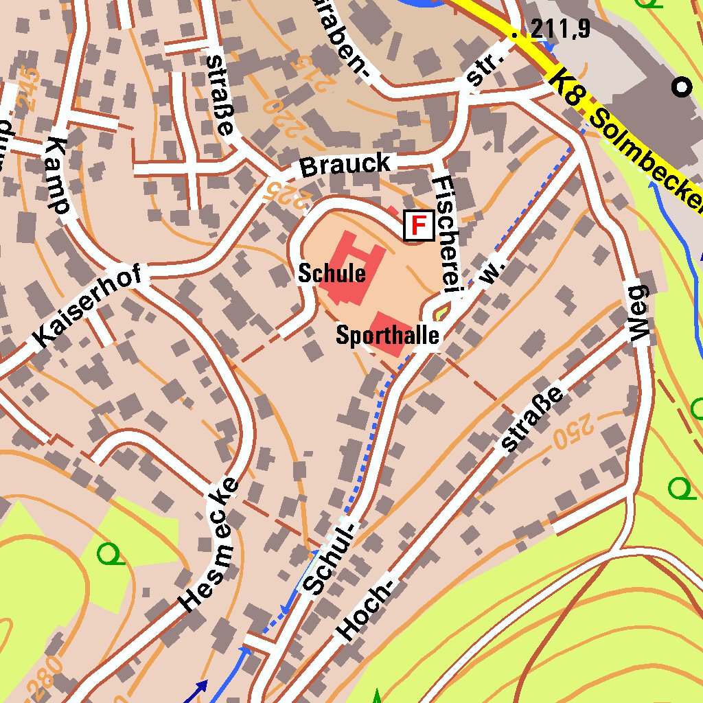 Werdohl Map Im Wiesengrund, Werdohl Stadtplan – LKYQB