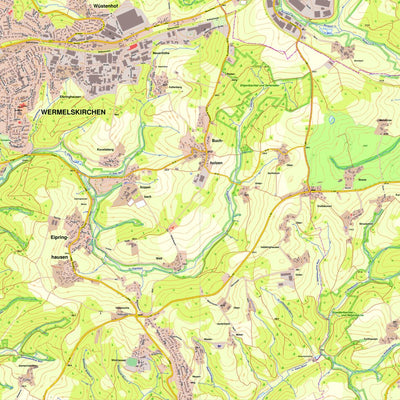 Bezirksregierung Köln Wermelskirchen 3 (1:10,000) digital map