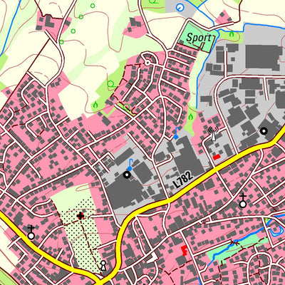 Bezirksregierung Köln Werther (Westf.) (1:25,000) digital map