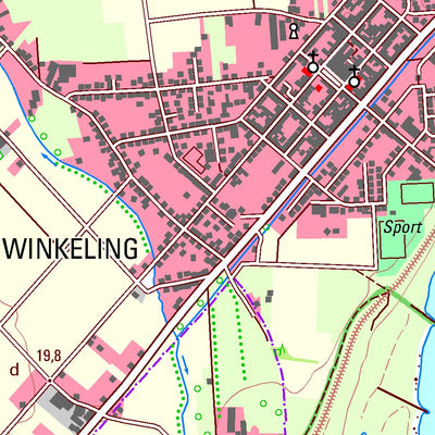 Bezirksregierung Köln Wesel 1 (1:25,000) digital map