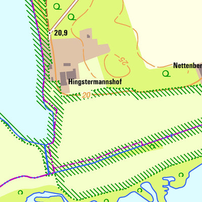 Bezirksregierung Köln Wesel 11 (1:10,000) digital map