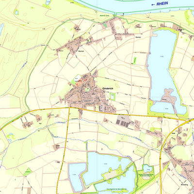 Bezirksregierung Köln Wesel 3 (1:10,000) digital map