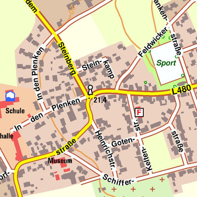 Bezirksregierung Köln Wesel 9 (1:10,000) digital map