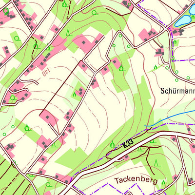 Bezirksregierung Köln Westerkappeln 1 (1:25,000) digital map