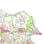 Bezirksregierung Köln Westerkappeln (1:100,000) digital map